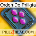 Orden De Priligía 04